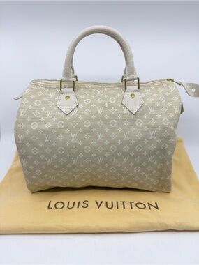Louis Vuitton Mini Lin Croisette Speedy 30